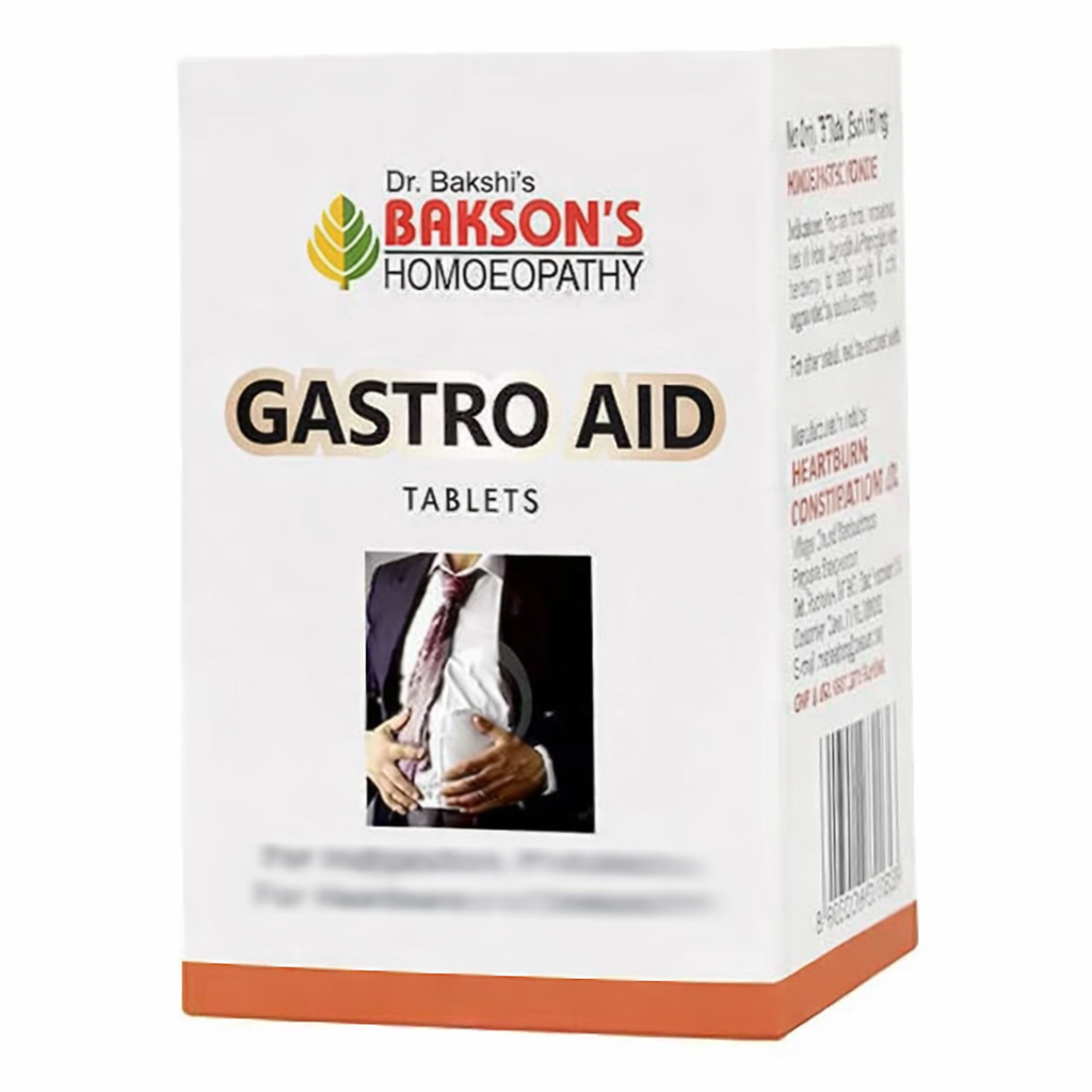Bakson's Homeopathy Gastro Aid Tablets - Distacart