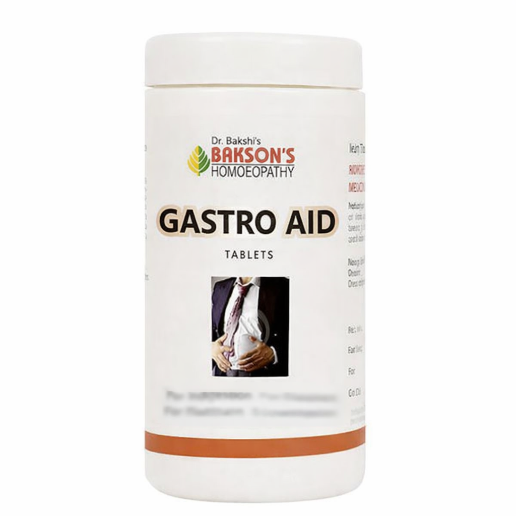 Bakson's Homeopathy Gastro Aid Tablets - Distacart