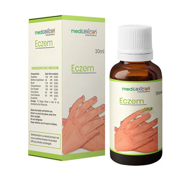 Medilexicon Homeopathy Eczem Drops - Distacart