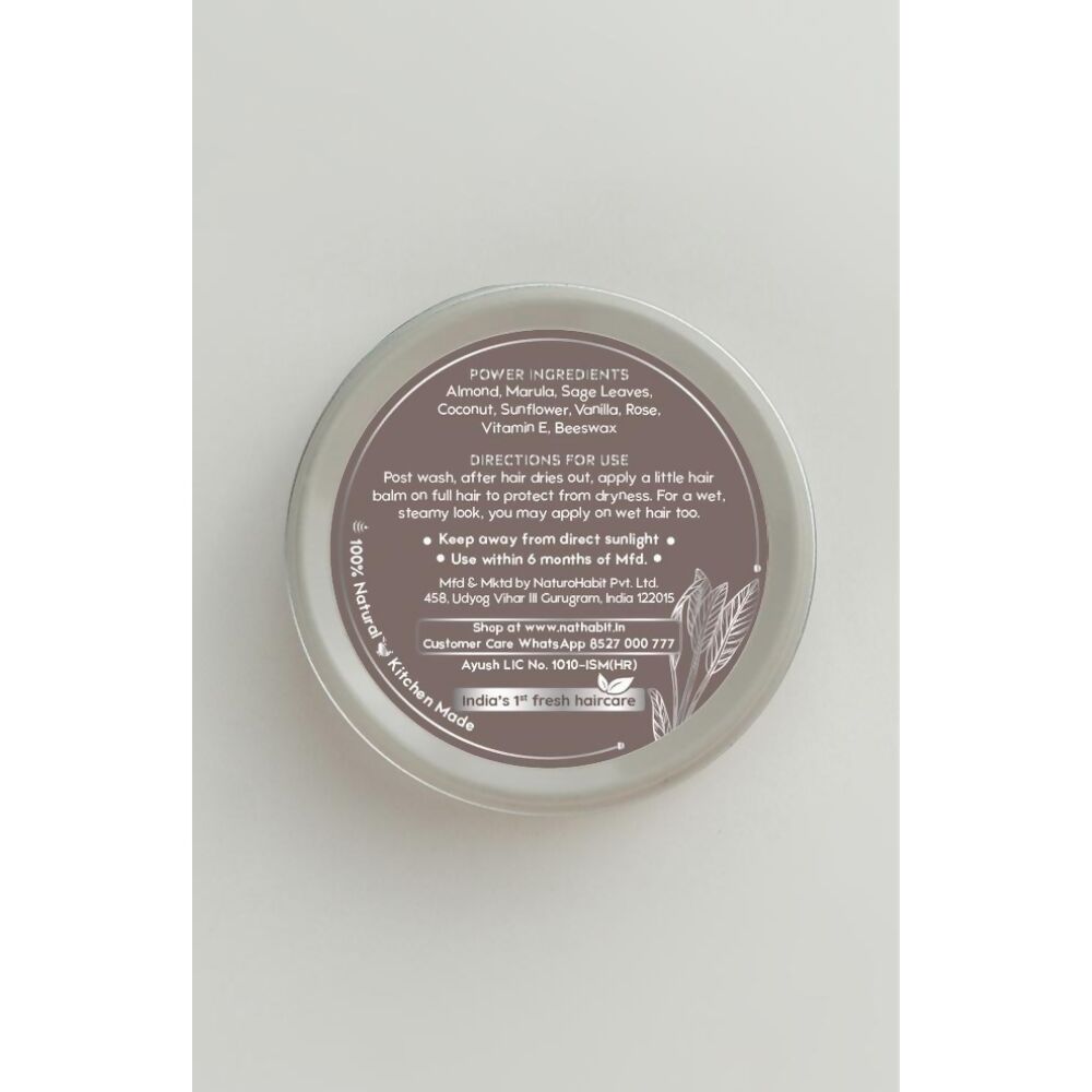 Nat Habit Hibiscus Almond Marula Post-Wash Hair Balm