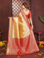 Anaita Banarasi Tissue Silk Saree - Distacart