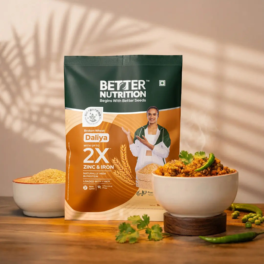 Better Nutrition Biofortified Daliya / Broken Wheat - Distacart