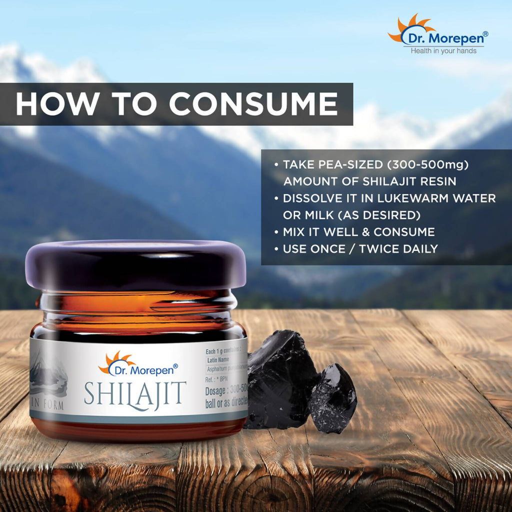 Dr. Morepen Natural & Pure SJ Resin and SJ Capsules Combo - Distacart