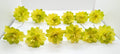 Green Flower Hair Brooches