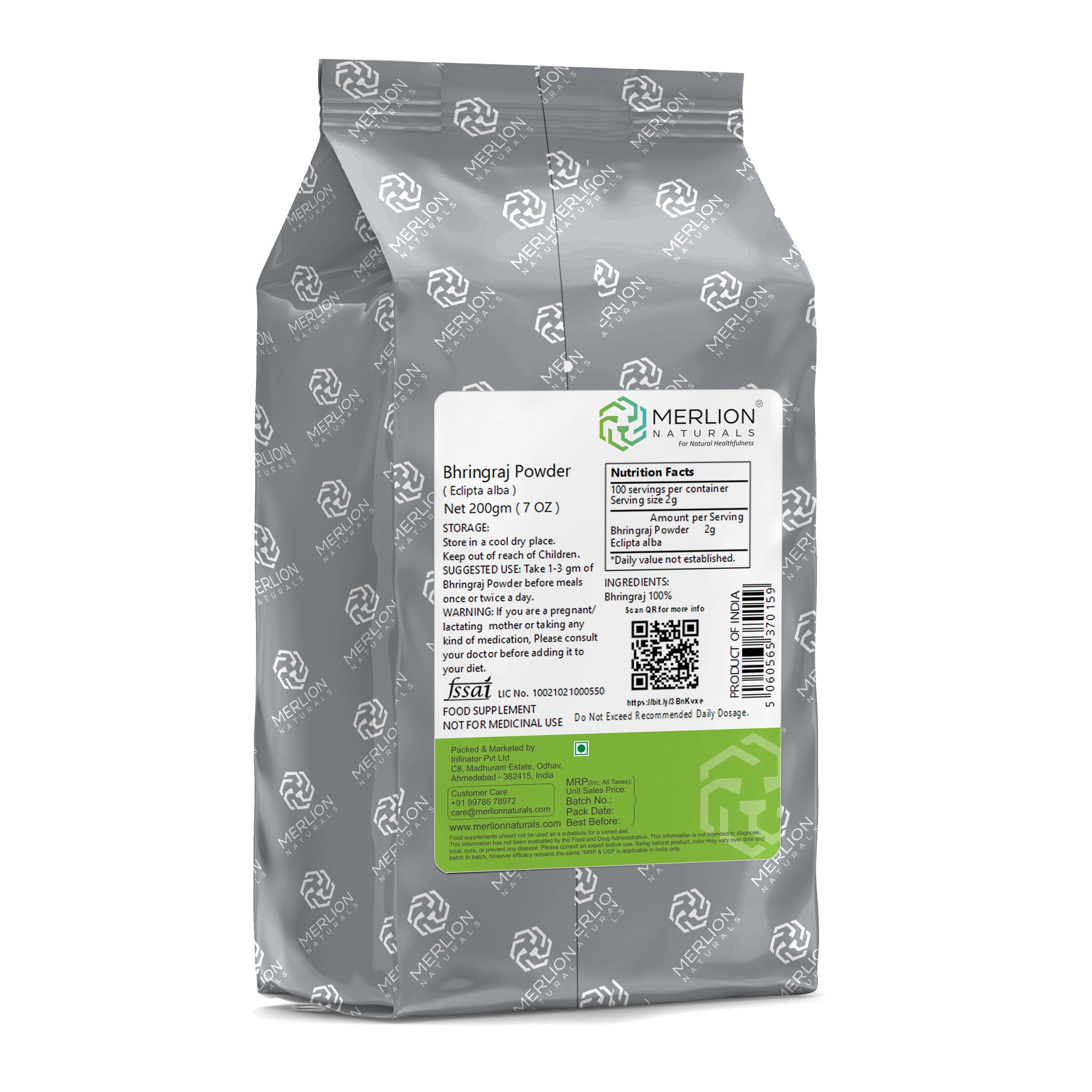 Merlion Naturals Bhringraj Powder