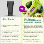 PLIX The Plant Fix Avocado Ceramide Moisture Rush Juicy Cleanser