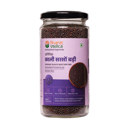 Bharat Vedica Organic Black Mustard BIG - Kali Sarso