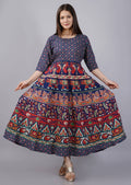 Vamika Multicolor Cotton Printed Party/Casual Wear Kurti (GAM22K)