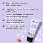 Quench Botanics Birch Please Hydro Fresh Daily Moisturizer With SPF 40+ PA++ - Korean Skincare