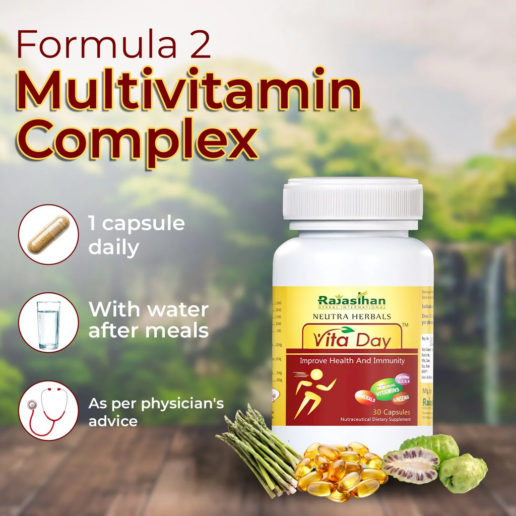 Rajasthan Herbals Neutra Herbals Vita Day Capsules - Distacart
