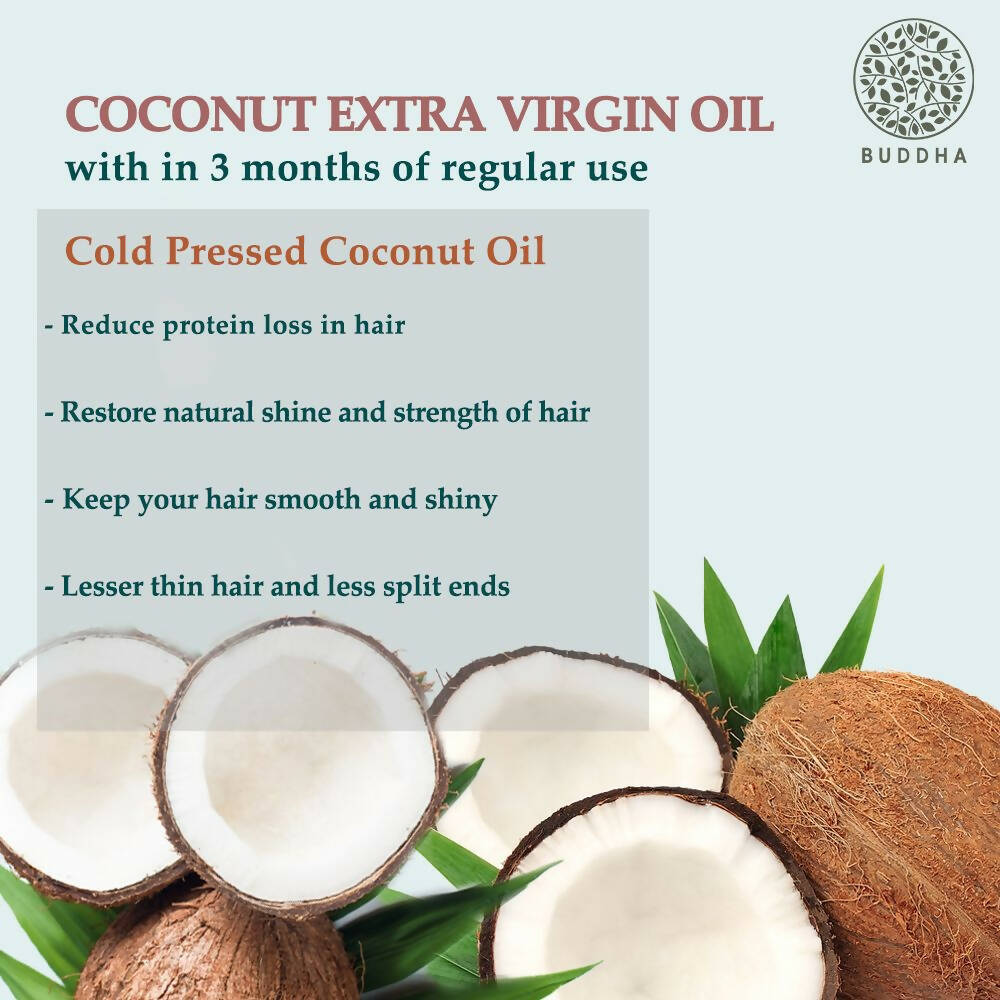 Buddha Natural Cold Pressed Extra Virgin Coconut Oil - Distacart