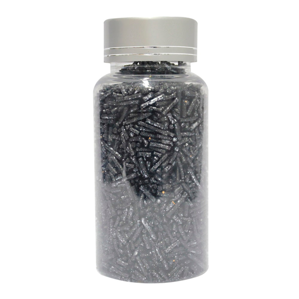 confect black vermicelli sprinkles br b 90 gms b