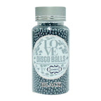 confect black disco balls sprinkles 3 mm 120 gms