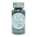 confect black disco balls sprinkles 4 mm 120 gms