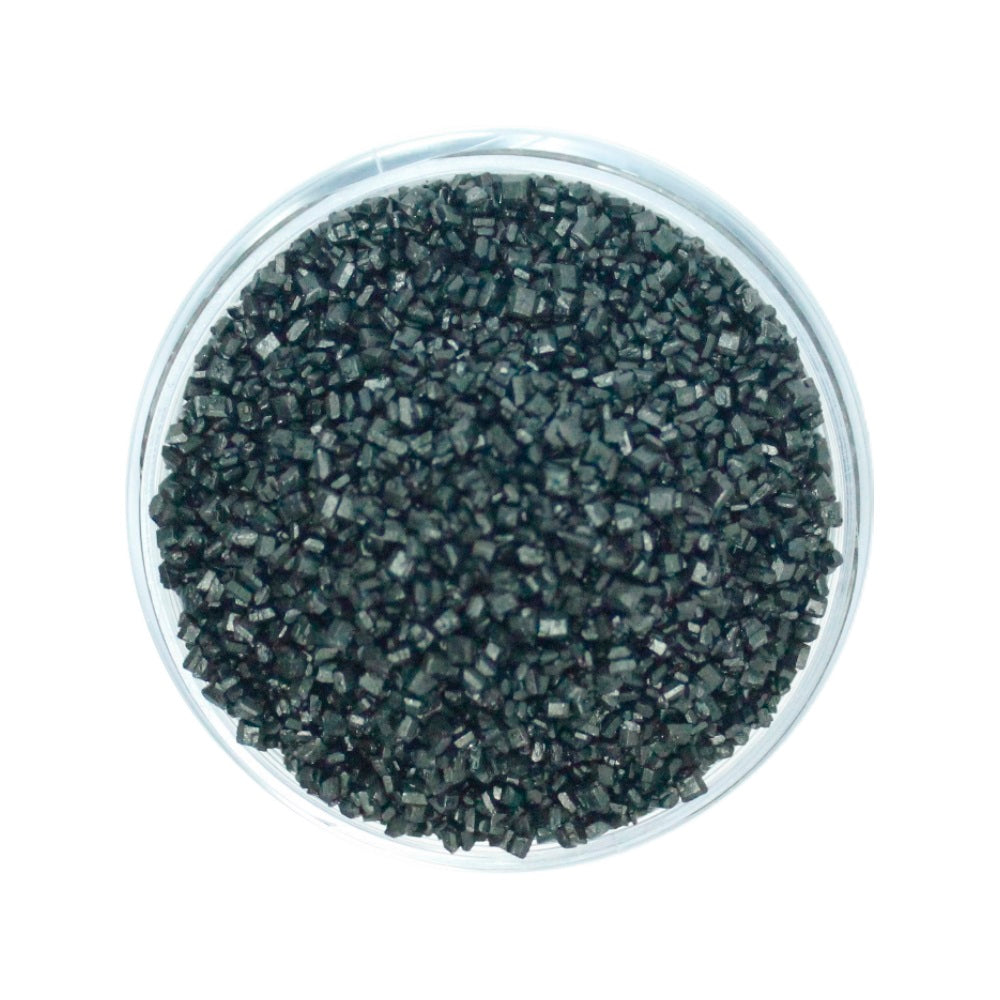 black sparkling sugar100 gms
