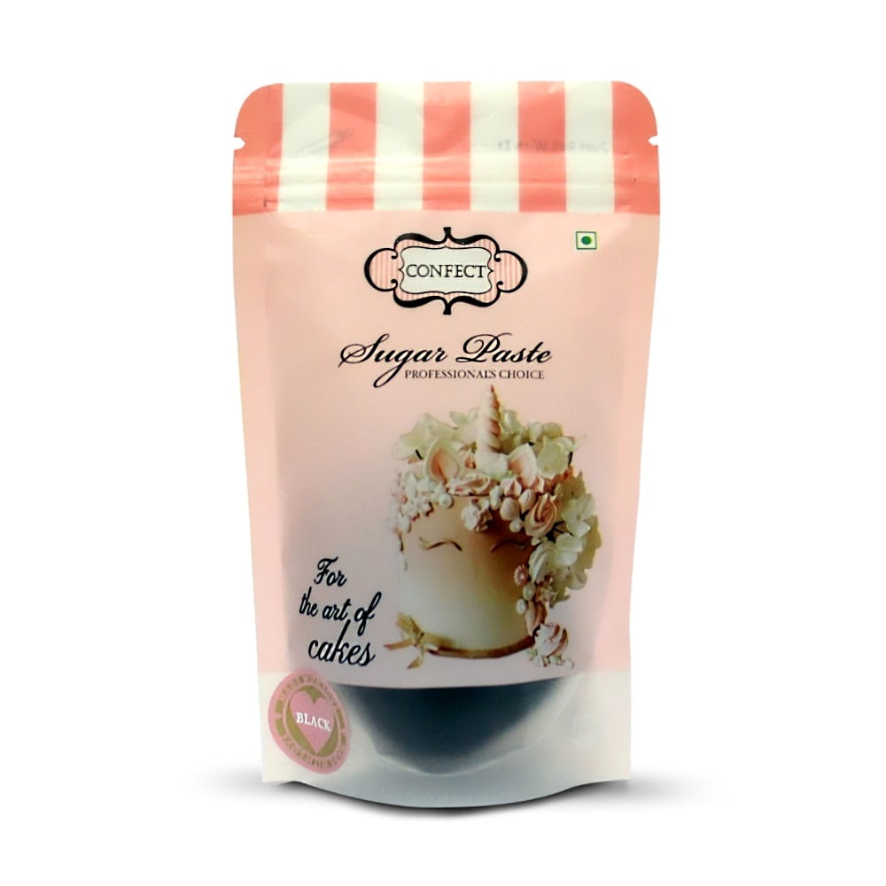 confect black nutritional sugarpaste 250 gms 2