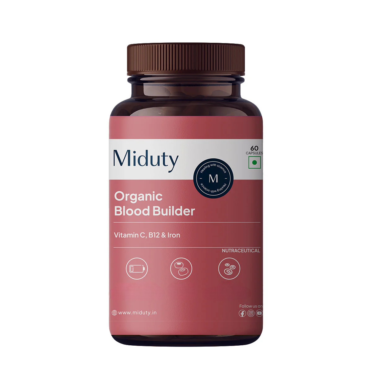 Miduty Organic Blood Builder - Distacart
