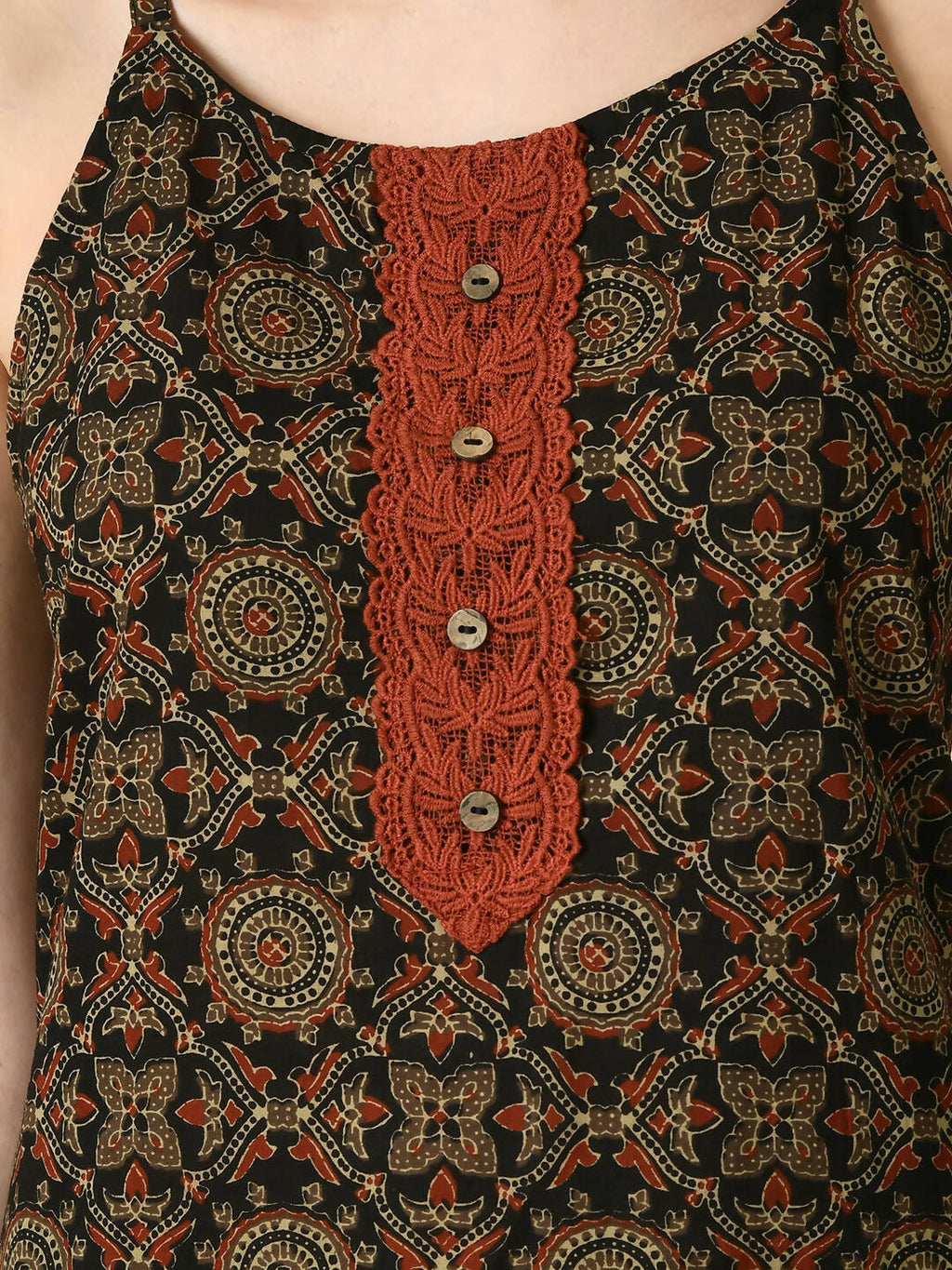 Myshka Women's Multi Straight Printed Kurta