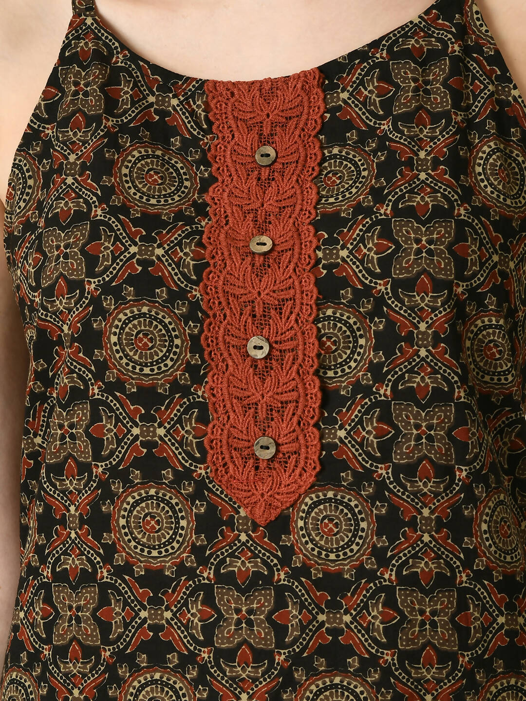 Myshka Women's Multi Straight Printed Kurta