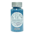 confect blue disco balls sprinkles 2 mm 120 gms