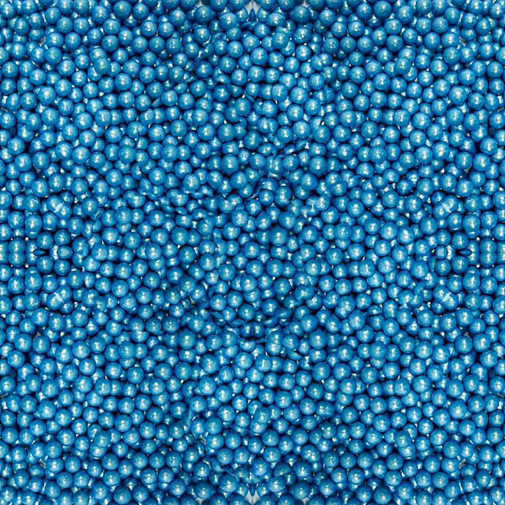 confect blue disco balls sprinkles 4 mm 120 gms