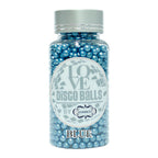 confect blue disco balls sprinkles 6 mm 120 gms