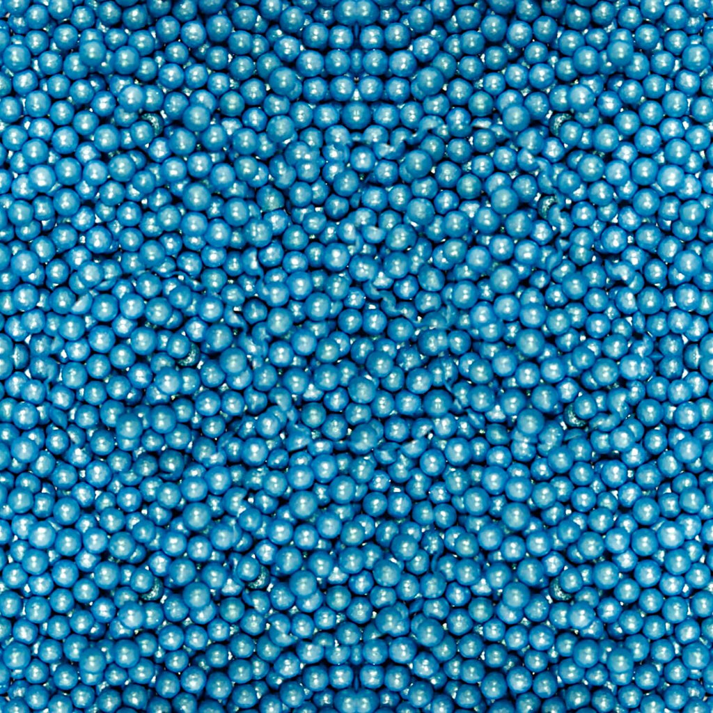 confect blue disco balls sprinkles 6 mm 120 gms