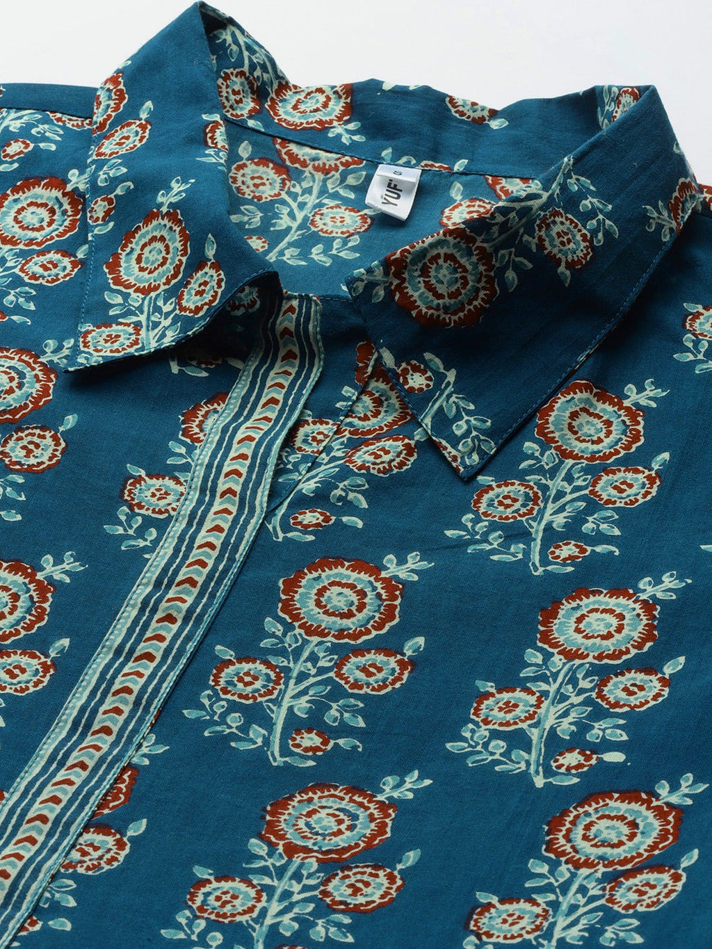 Yufta Blue Floral Print Top