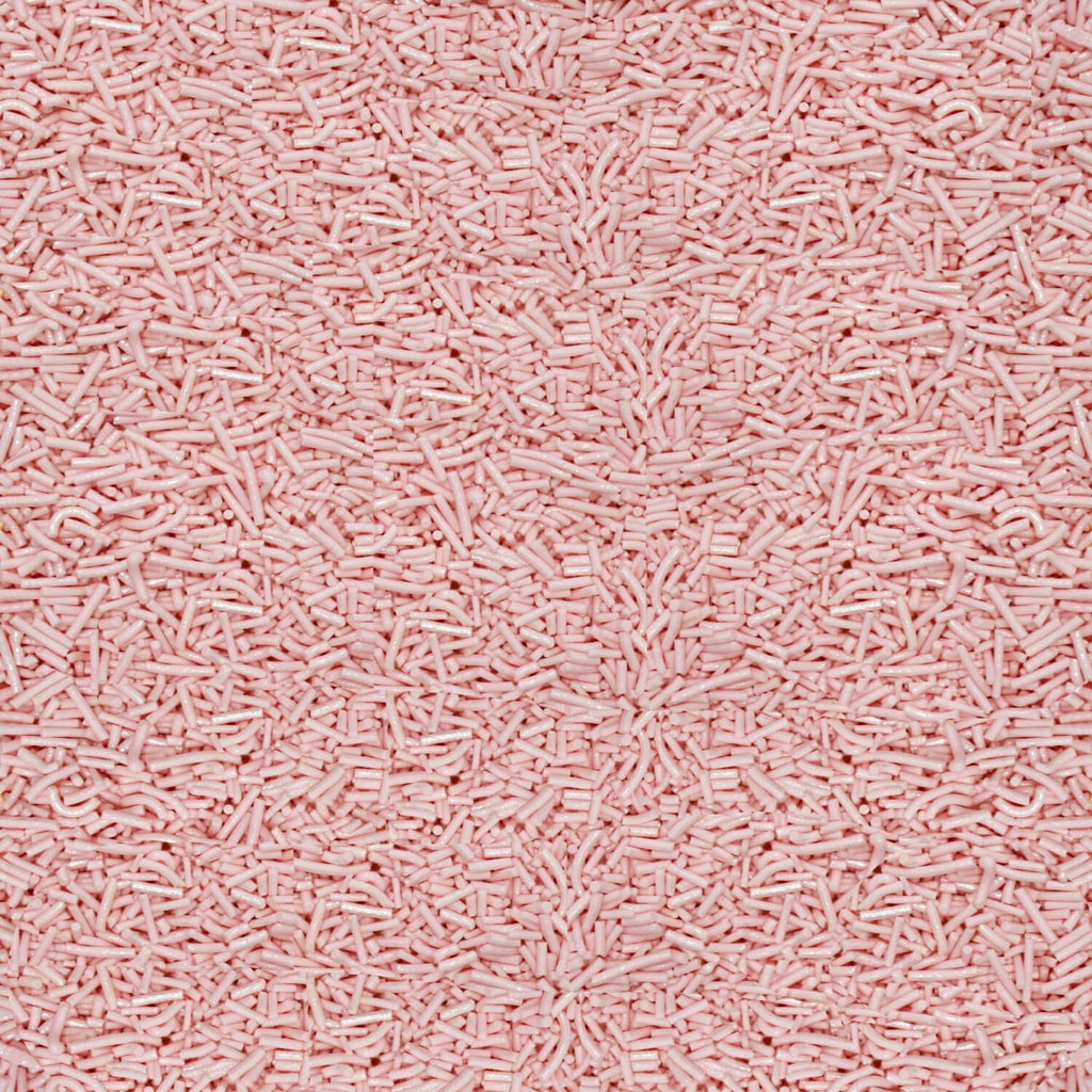 confect blush pink vermicelli sprinkles 90 gms