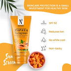 NutriGlow NATURAL'S Advanced Pro Formula Papaya Sunscreen SPF 50 PA+++