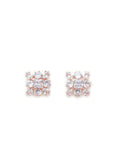 stone stud (Rose gold) - Ruby Raang - Distacart
