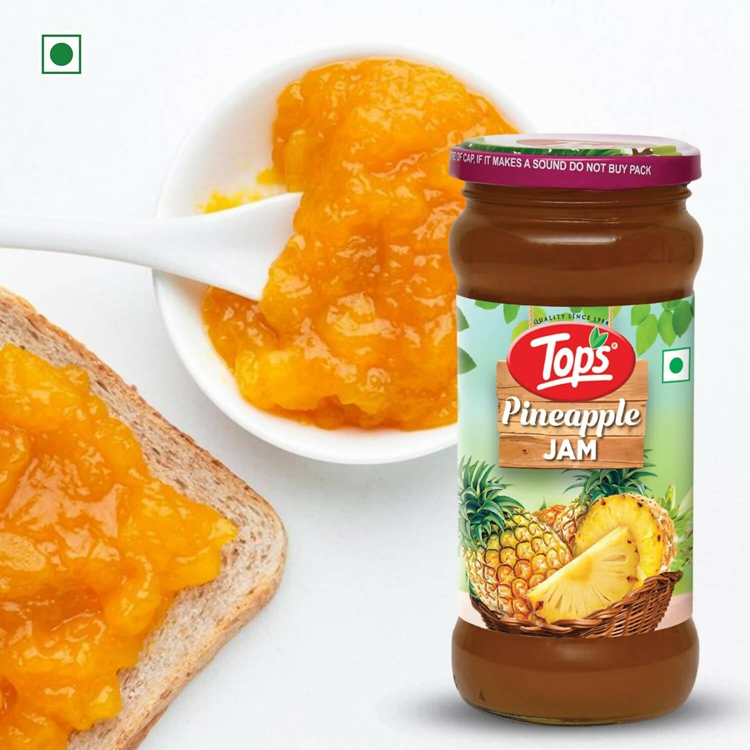 Tops Pineapple Jam - Distacart