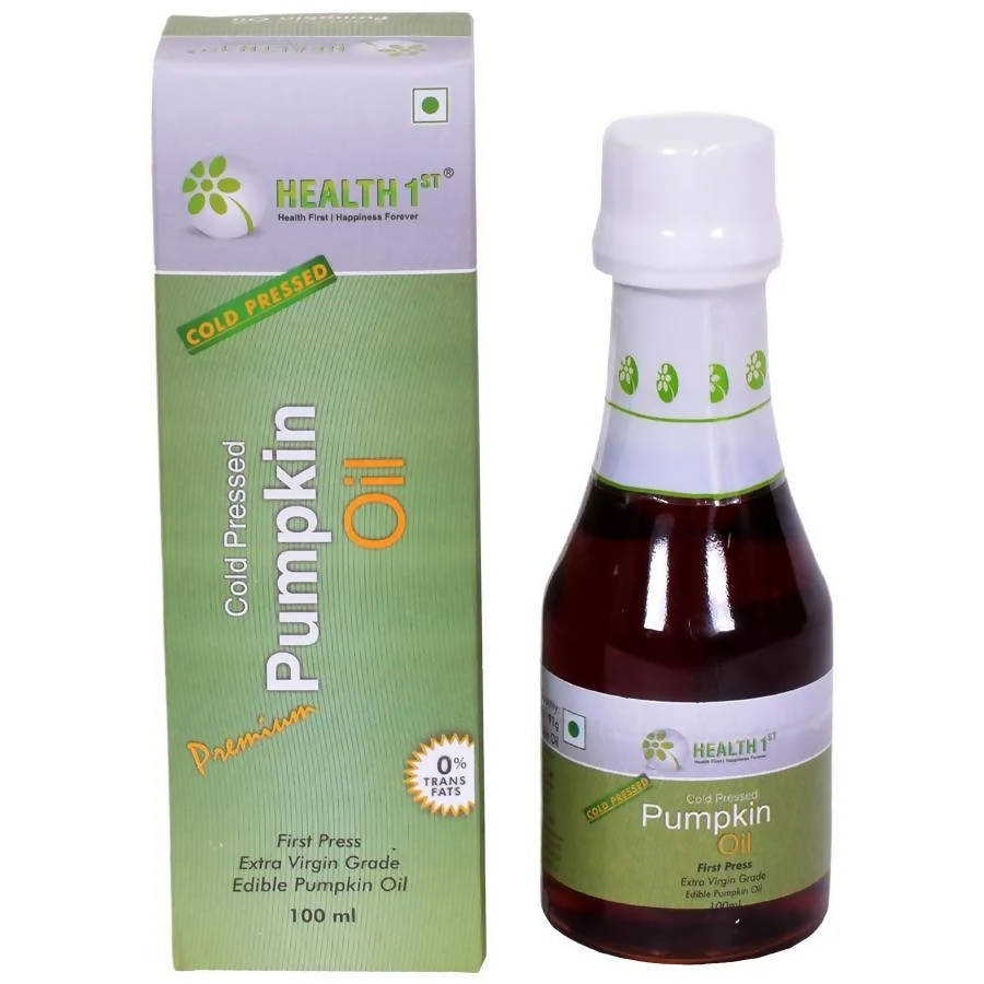 Health 1st Cold Pressed Pumpkin Oil - Distacart