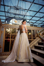 Lehenga Mart Designer Lehenga Choli - Cream