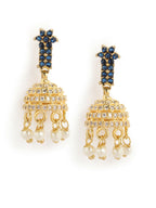 Nuyug 22K Gold Plated Sage Belle Mini Jhumki Earrings - Distacart
