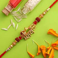 Auspicious Lord Shiv Rakhi & Cashew Jar - Distacart
