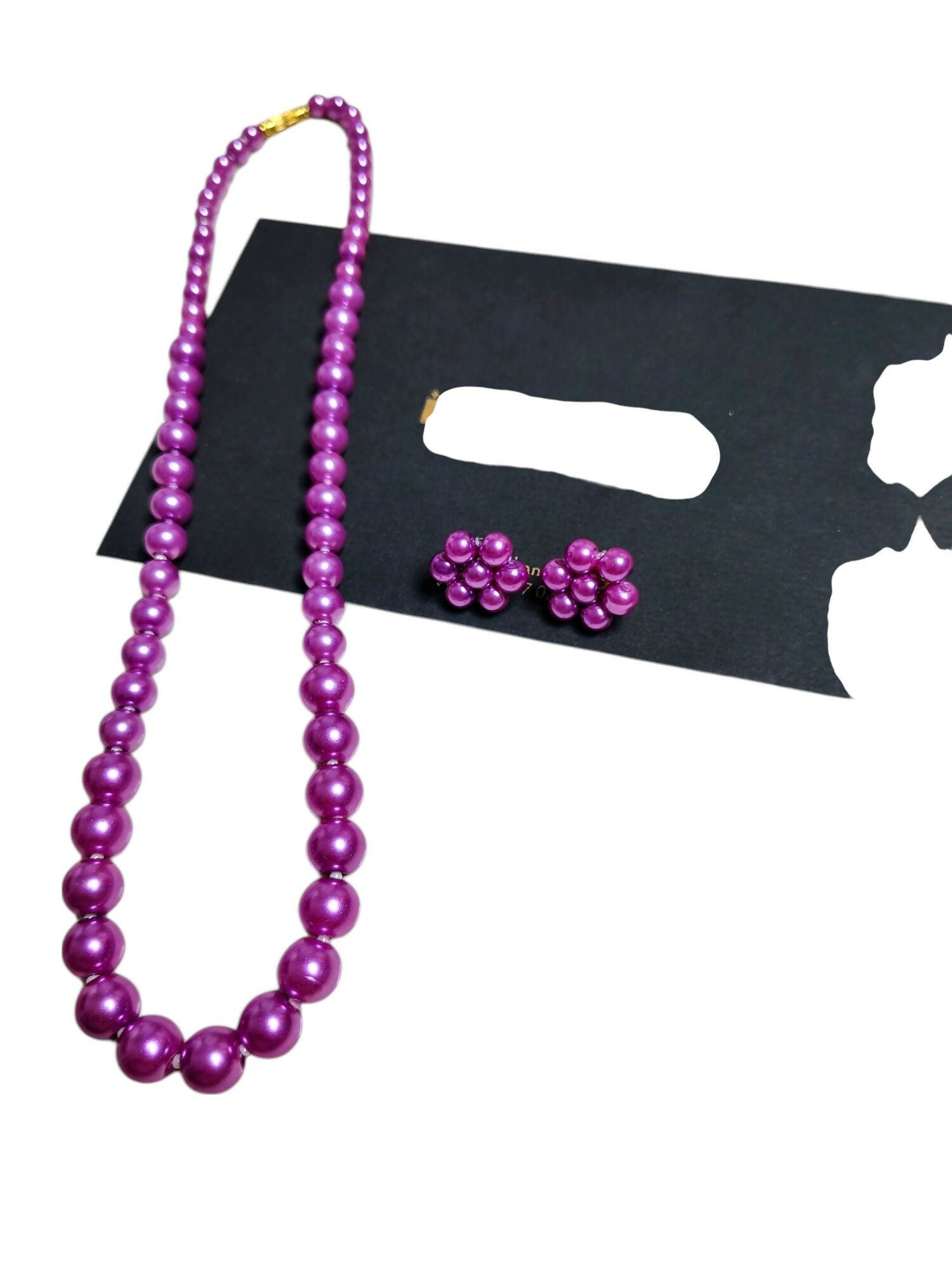 Inhanns Spectrum Everyday Pearl Sets - Single Strand - Mauve