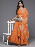 Ahalyaa women's wear Traditional wear lehenga choli - Orange