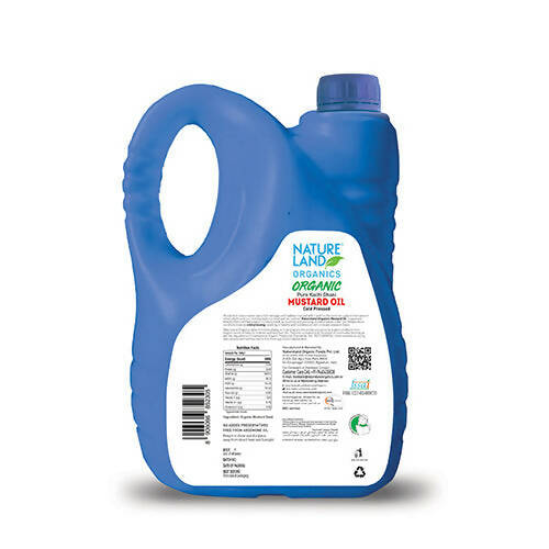 Nature Land Organics  Mustard Oil