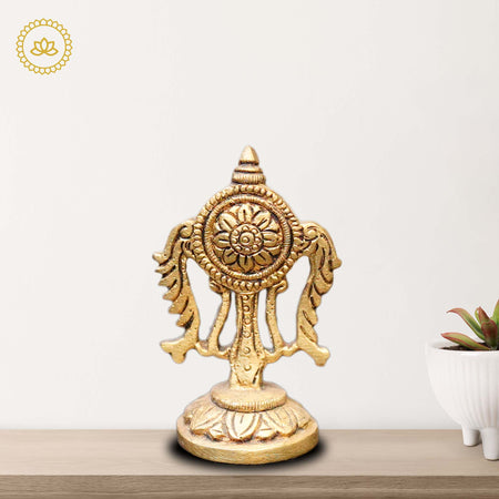 Brass Chakra Idol