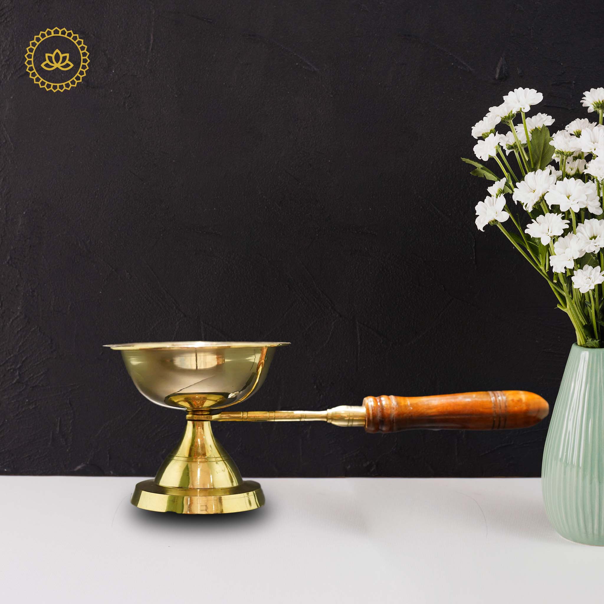 Brass Dhoop Dan - Divine Aromas for Spiritual Seekers
