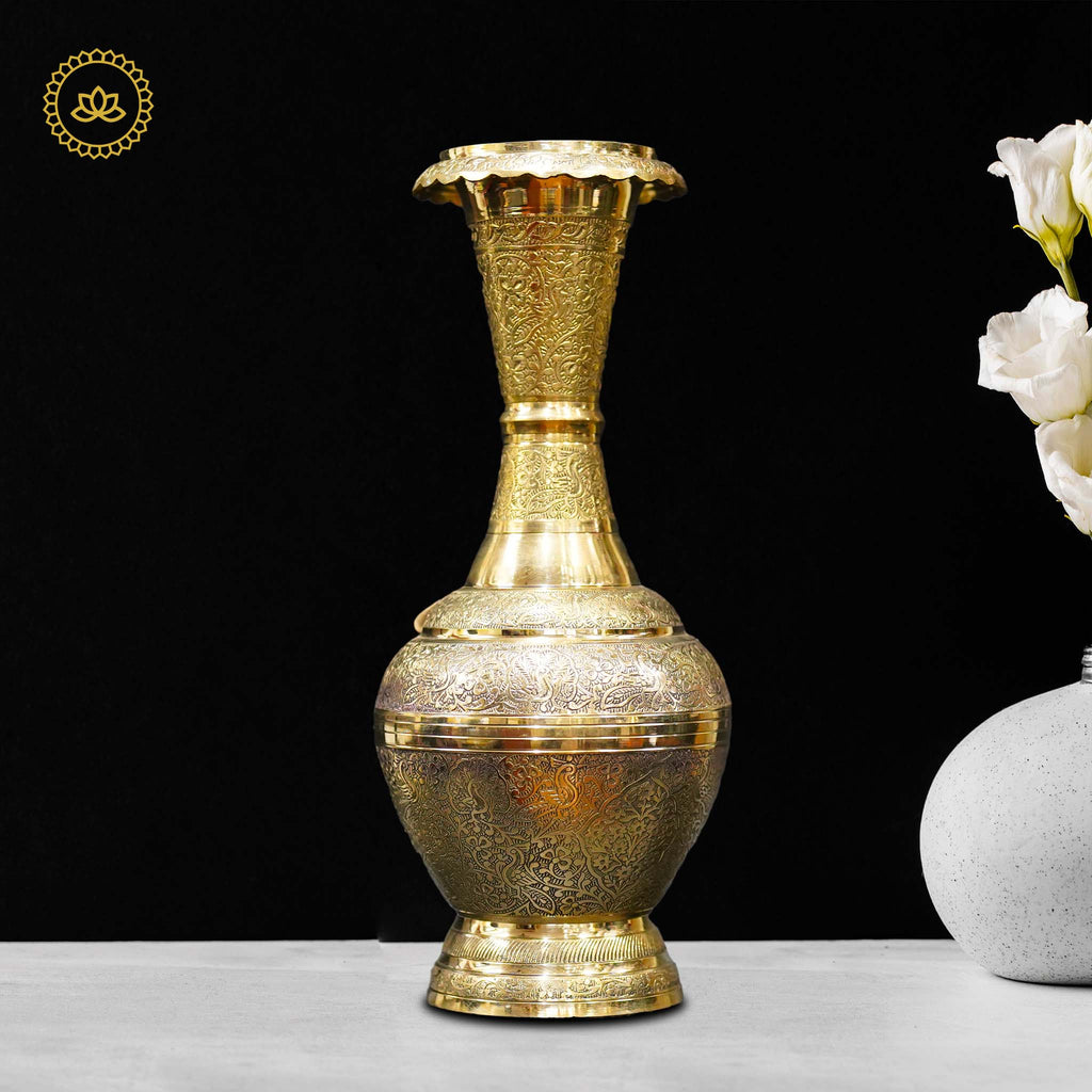 Brass Flower Vase: Embrace Timeless Beauty and Style