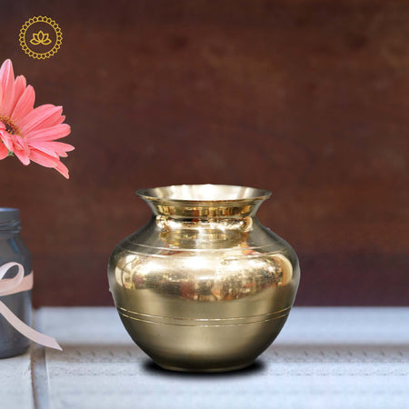 Brass Kalasha Lota: Embrace Divine Blessings and Abundance