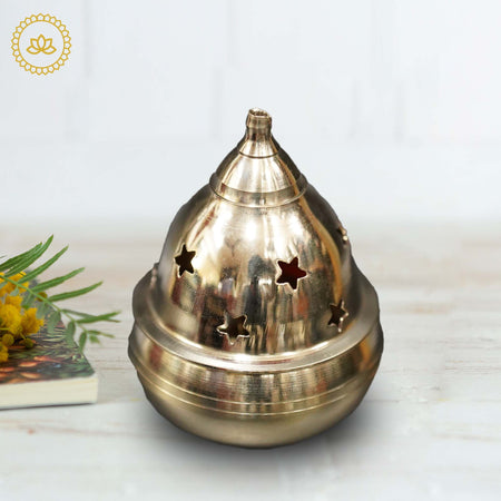 Brass Kuber Goblet: Embrace Prosperity and Elegance