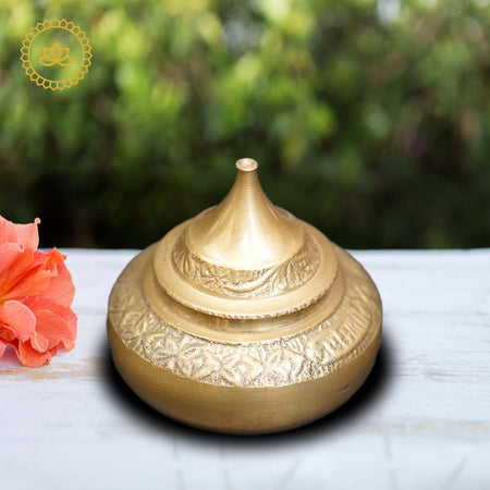 Brass Kumkum Holder