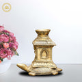 Brass Kurma with Tulasi Agarbatti Stand
