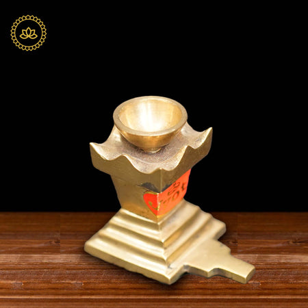 Brass Tulasi Dhoop Stick Holder