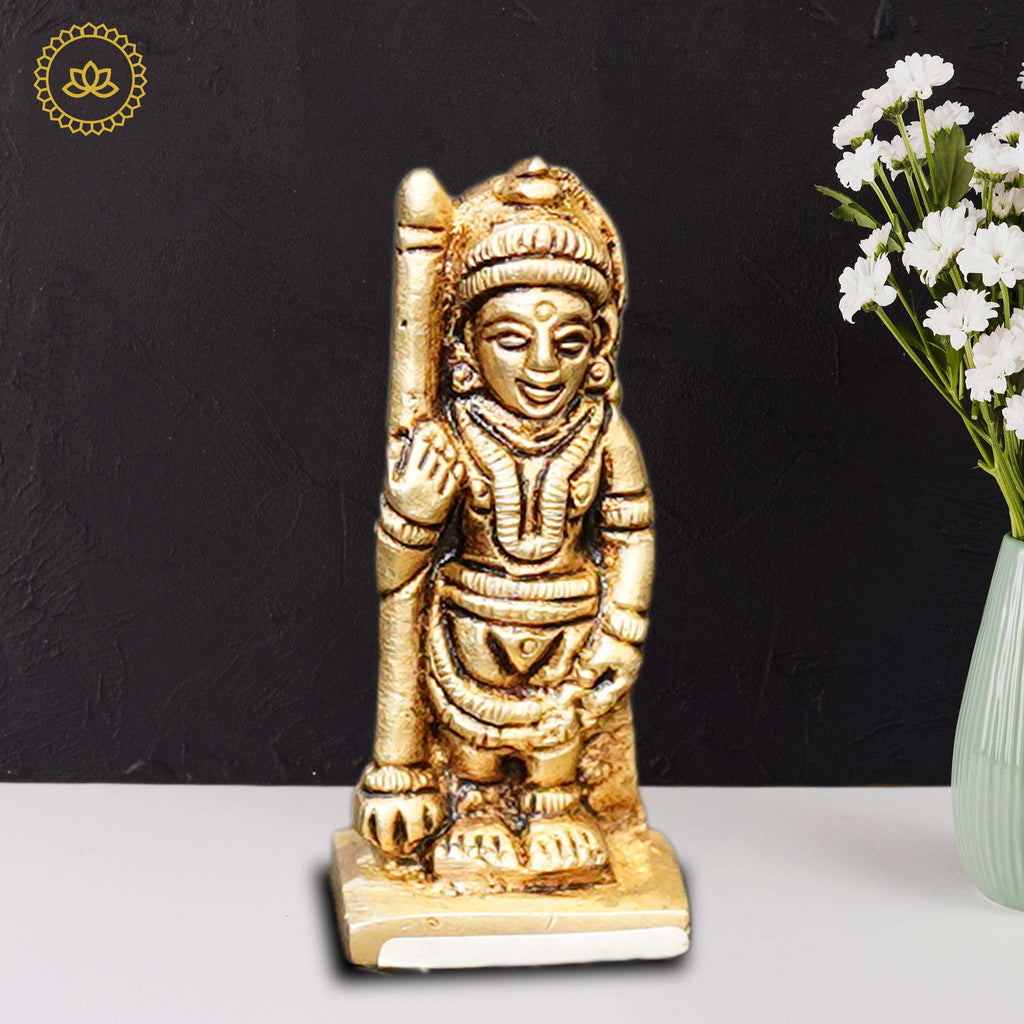 Brass Udupi Krishna Idol