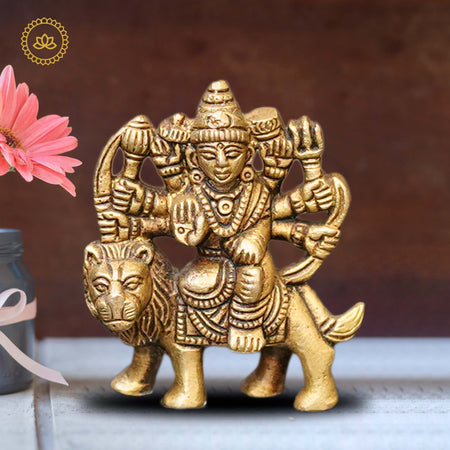 Brass Vaishnavi Devi Idol