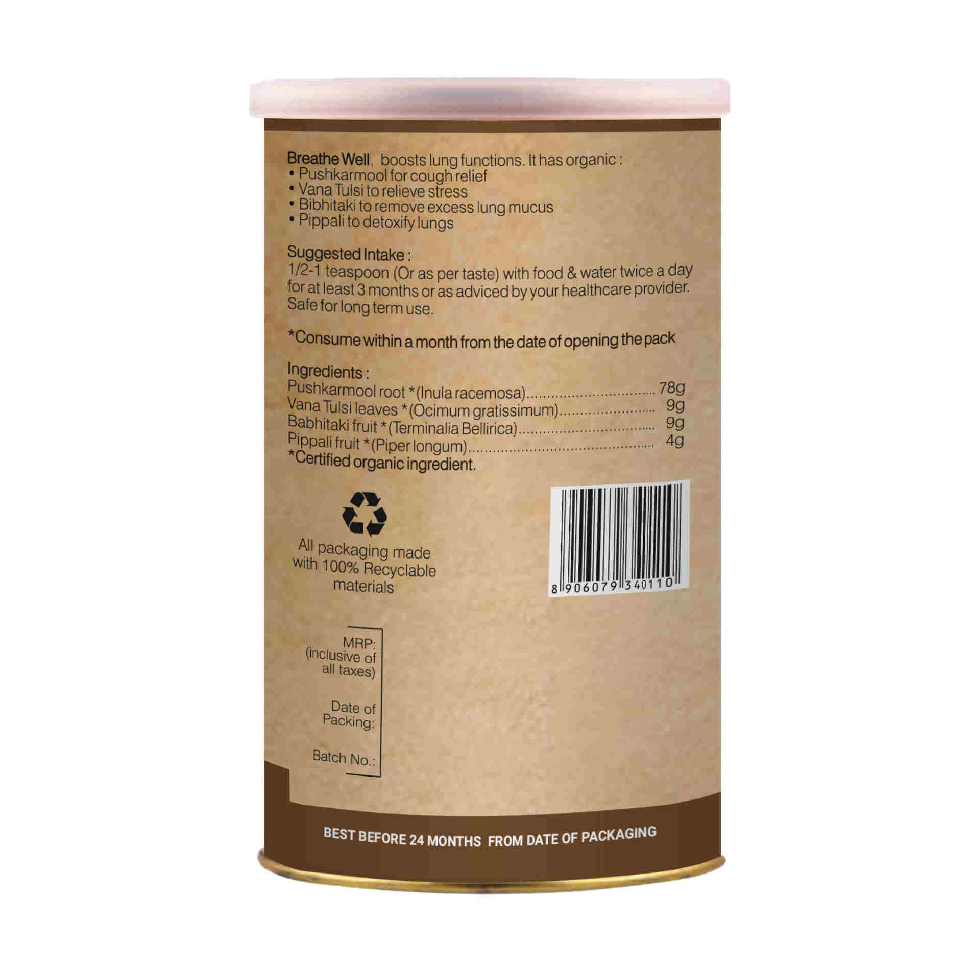 Organic Wellness Ow'Heal Breath-Well - Distacart